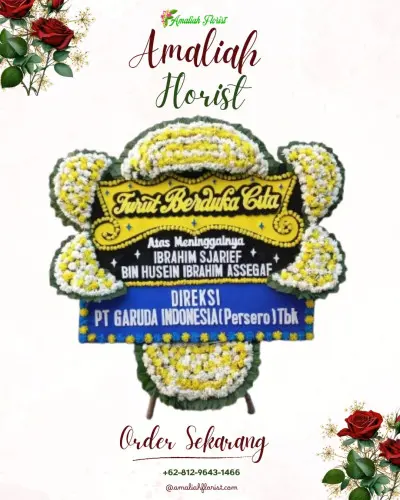 Papan Bunga Duka di Kubang